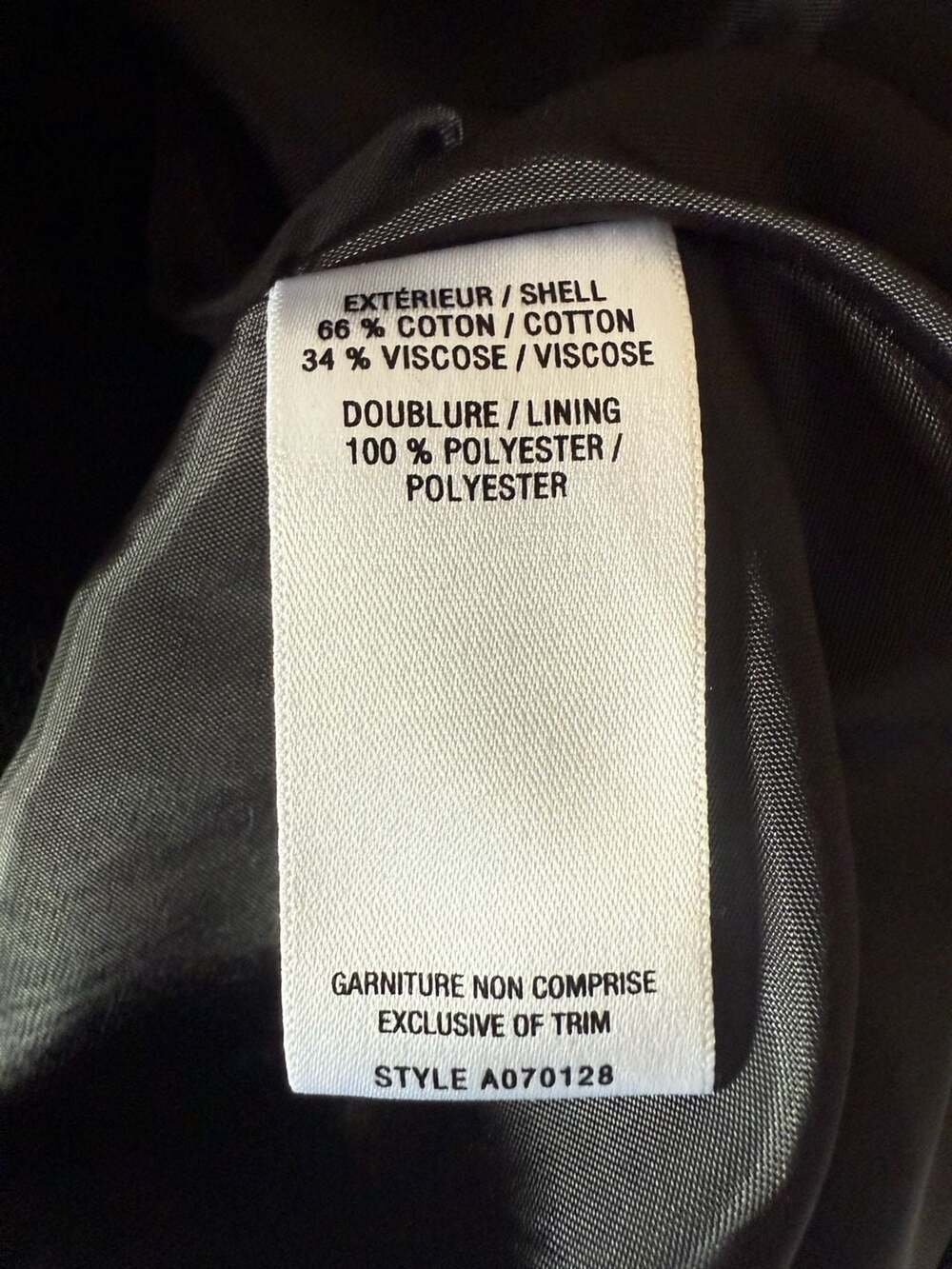 Jacob Black Y2K Velvet Double-Breasted Military Jacket with Gold Buttons Size Me - Picture 5 of 5
